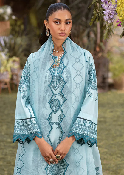 Mohagni | Muntazir Luxury Lawn 24 | CM-10 - Ladies Clothes 