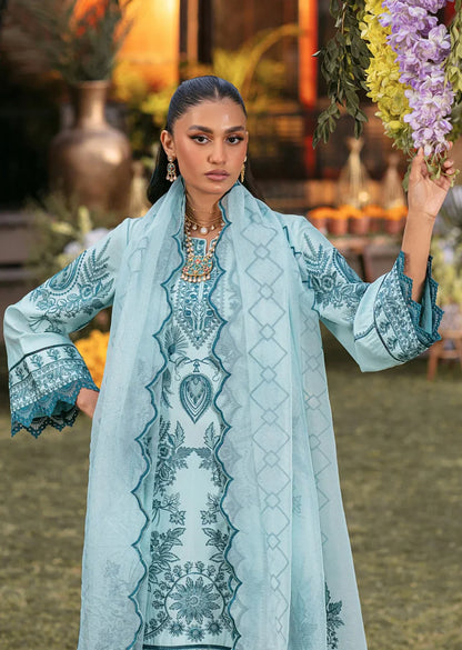 Mohagni | Muntazir Luxury Lawn 24 | CM-10 - Ladies Clothes 