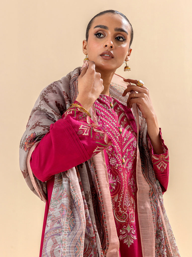 Morbagh | Lawn Collection 24 | RASPBERRY COULIS - Ladies Clothes 