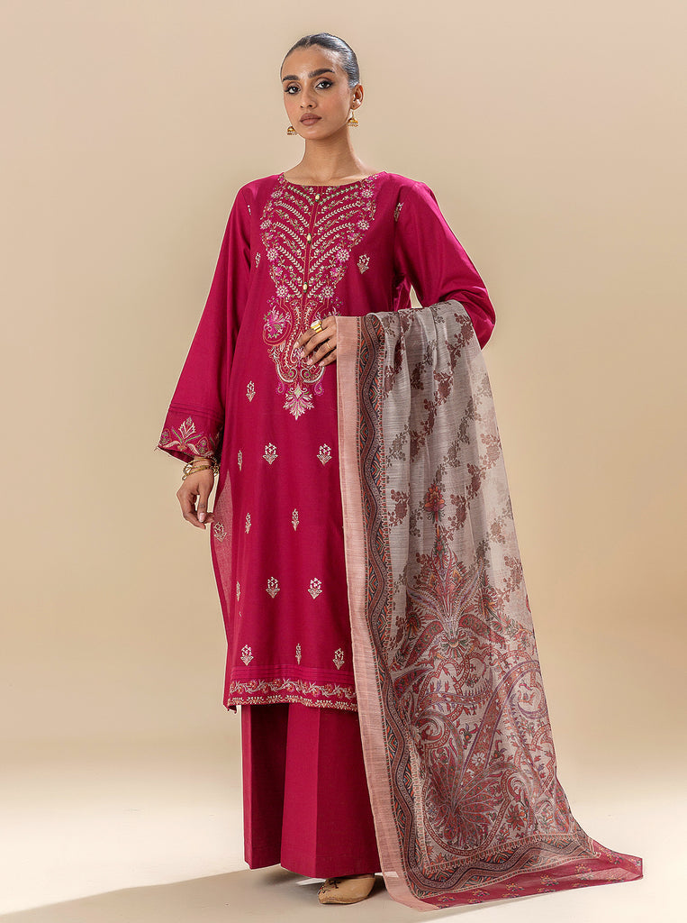 Morbagh | Lawn Collection 24 | RASPBERRY COULIS - Ladies Clothes 