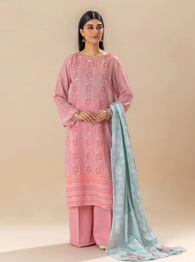 Morbagh | Lawn Collection 24 | SERENE NEEDLE - Ladies Clothes 