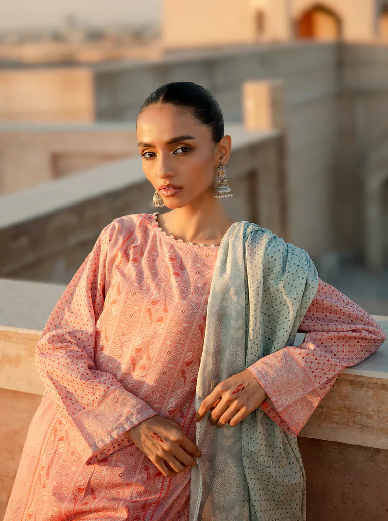 Morbagh | Lawn Collection 24 | SERENE NEEDLE - Ladies Clothes 