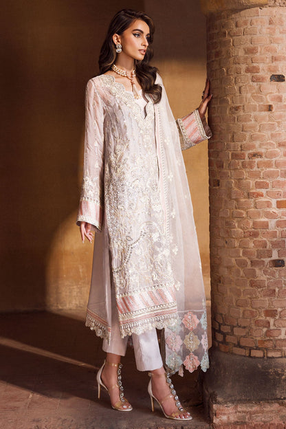 Motifz | Luxury Formal | 4127 - ANMOL - is Light Pink dress from Motifz - Ladies Clothes - Maria Faisal