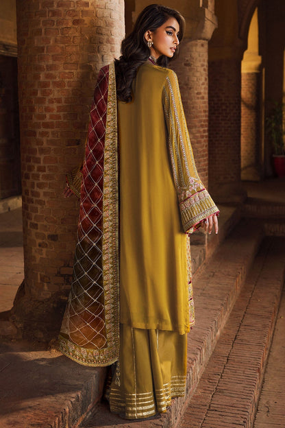 Motifz | Luxury Formal | 4129 - BAKHTAWAR - is Mehndi dress from Motifz - Ladies Clothes - Maria Faisal