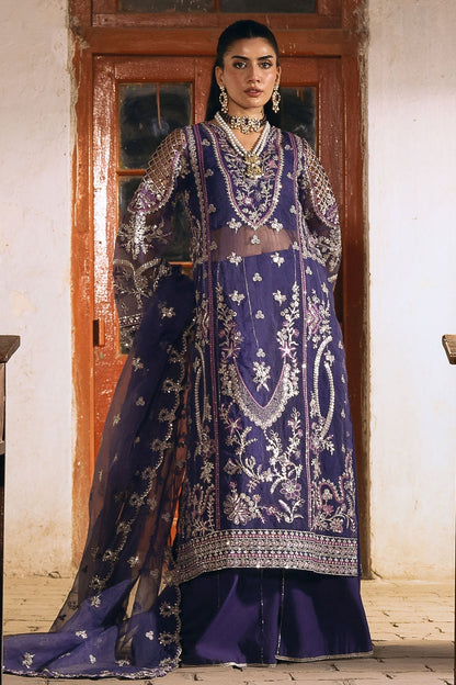 Motifz | Luxury Formal | 4811 - DAISHA - is Blue dress from Motifz - Ladies Clothes - Maria Faisal