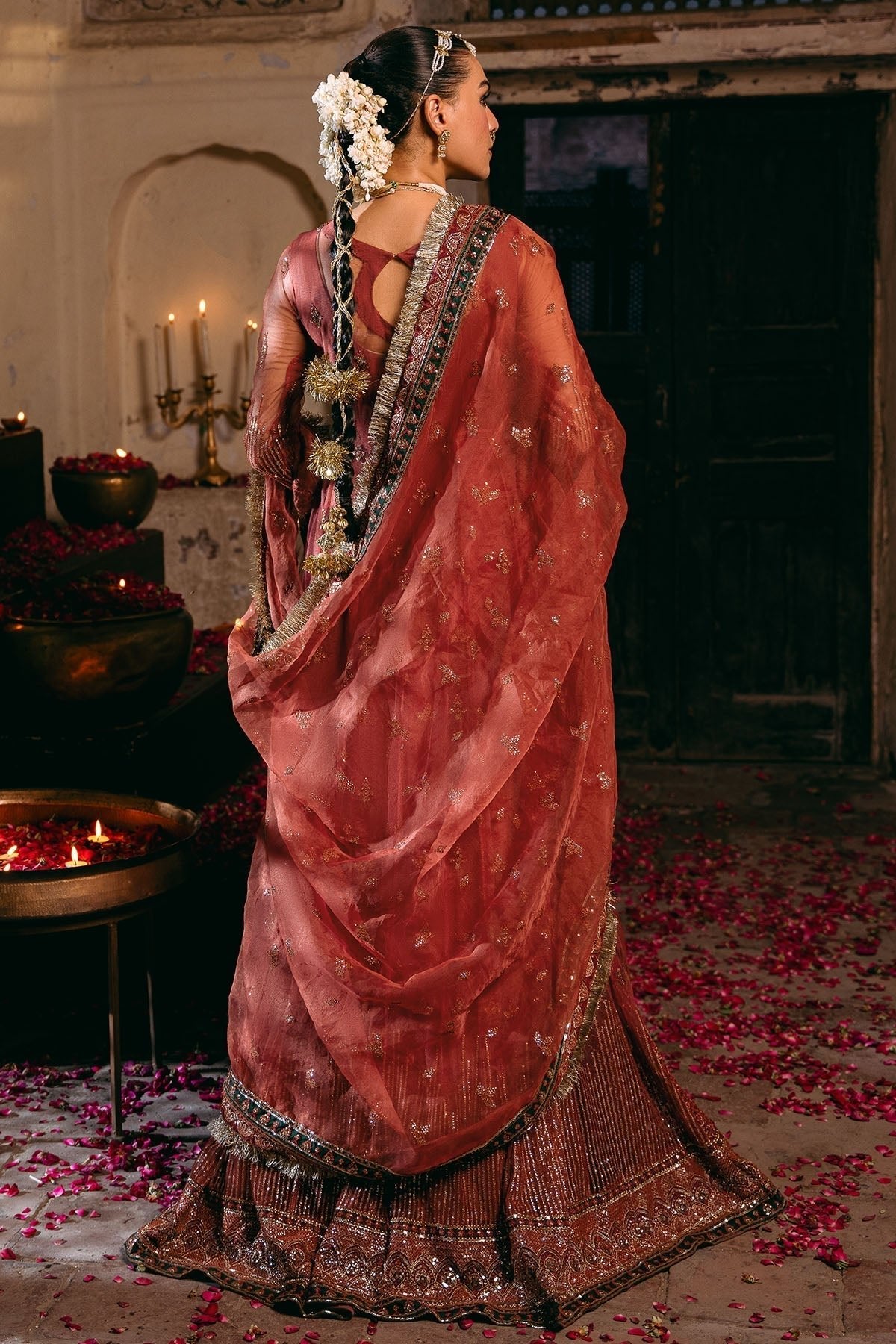 Motifz | Luxury Formal | 4830 - RINAZ - is Red dress from Motifz - Ladies Clothes - Maria Faisal