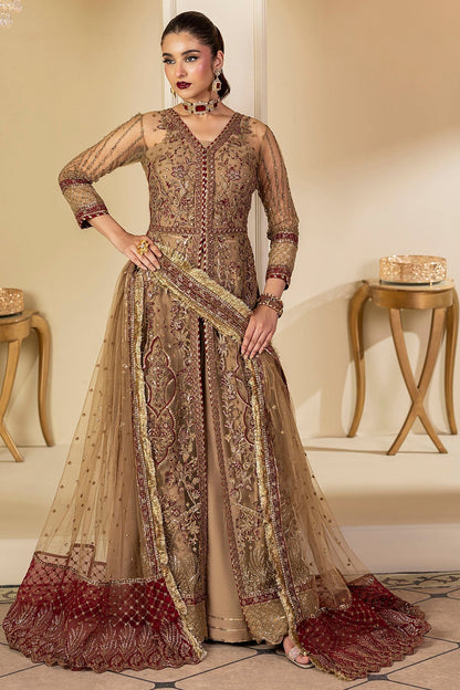 Motifz | Luxury Formal | 5132 - MYLAH - is Gold dress from Motifz - Ladies Clothes - Maria Faisal