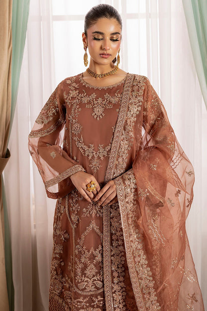 Motifz | Luxury Formal | 5136 - JOURNEE - is Peach dress from Motifz - Ladies Clothes - Maria Faisal