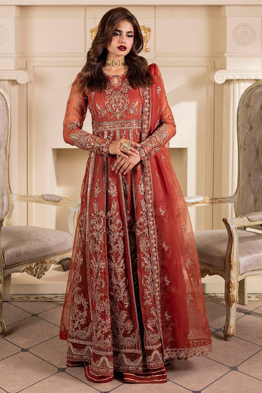Motifz | Luxury Formal | 5139 - BRANDY - is Pink dress from Motifz - Ladies Clothes - Maria Faisal