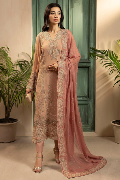 Motifz | Luxury Formal | 5583 - ELLA - is Blush Pink dress from Motifz - Ladies Clothes - Maria Faisal