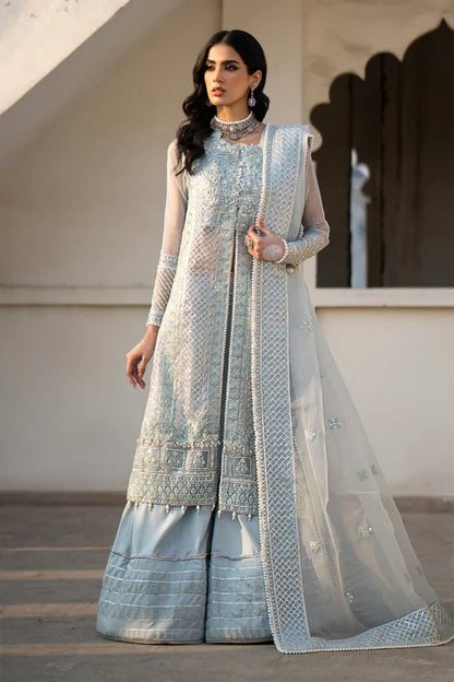Ittehad | Dilruba Wedding Formals | ESDR75-SUT-BLU - Ladies Clothes 
