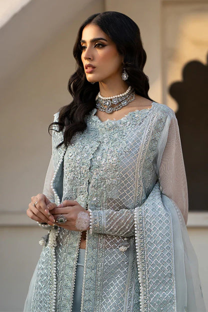 Ittehad | Dilruba Wedding Formals | ESDR75-SUT-BLU - Ladies Clothes 