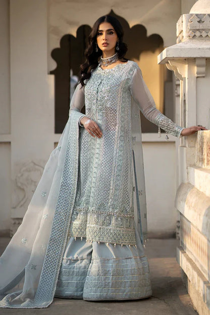 Ittehad | Dilruba Wedding Formals | ESDR75-SUT-BLU - Ladies Clothes 