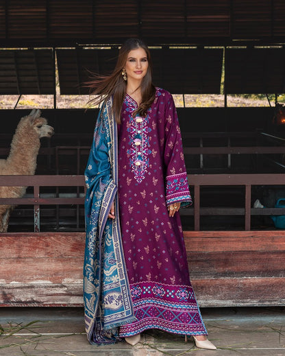 Mushq | Winter Broadway 25 | Florence Whisper - Casual Wear - available at Maria Faisal in UK and USA
