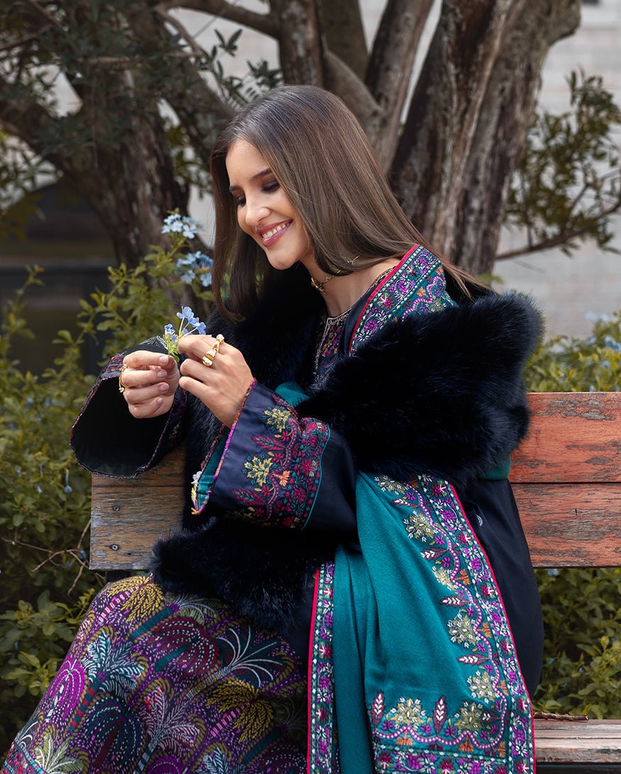 Mushq | Winter Broadway 25 | Radiant Solitude - Casual Wear - available at Maria Faisal in UK and USA