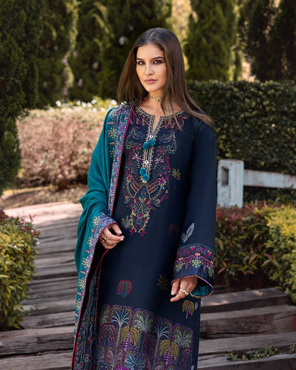 Mushq | Winter Broadway 25 | Radiant Solitude - Casual Wear - available at Maria Faisal in UK and USA