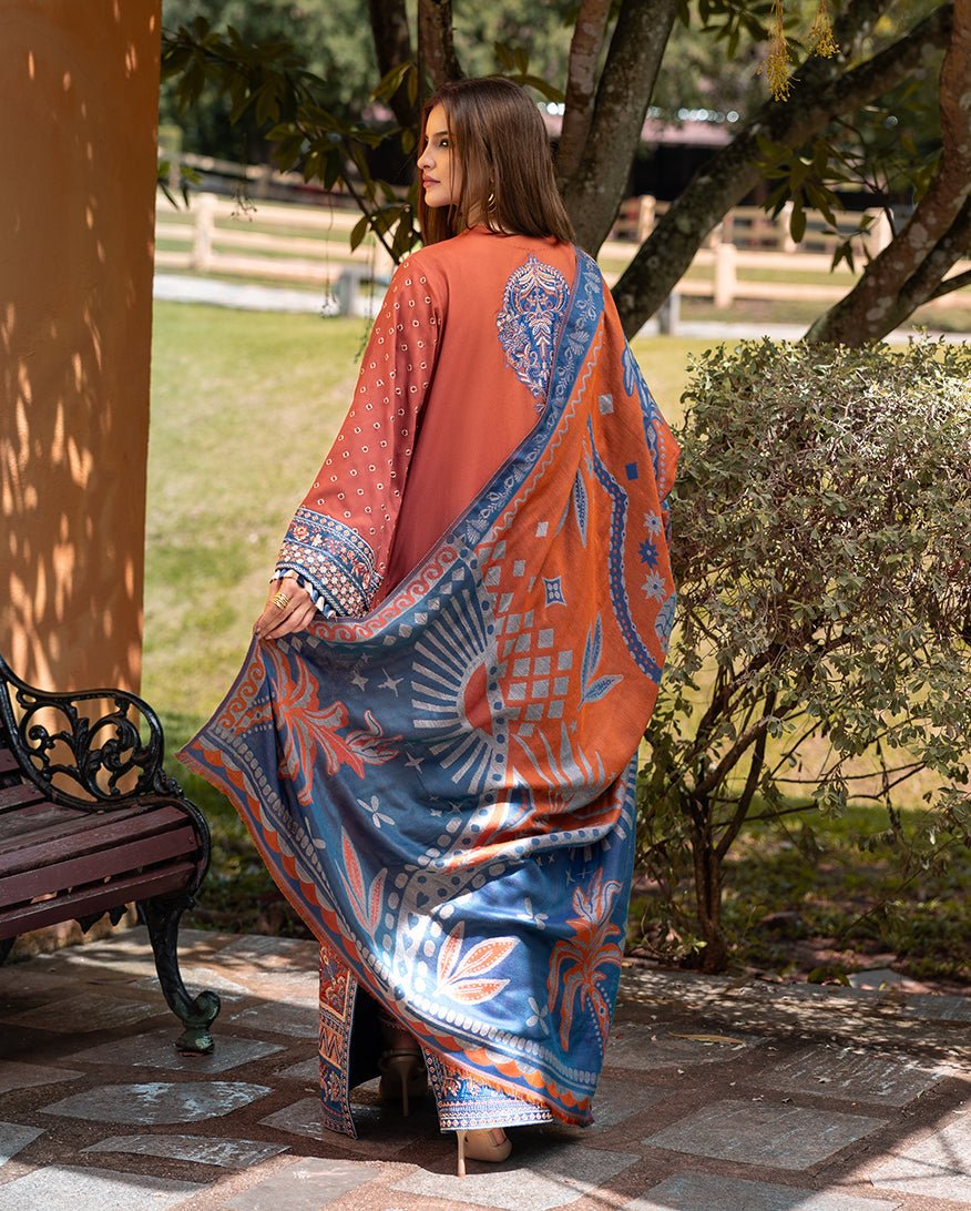 Mushq | Winter Broadway 25 |  Whispers of Change - Casual Wear - available at Maria Faisal in UK and USA