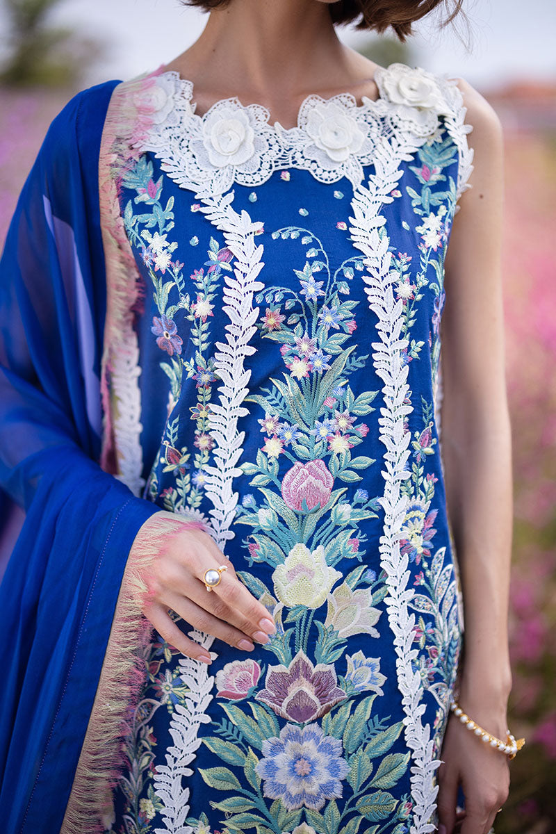 Mushq | Hemline The Secret Garden | BLUE MORPHO - Waniyas