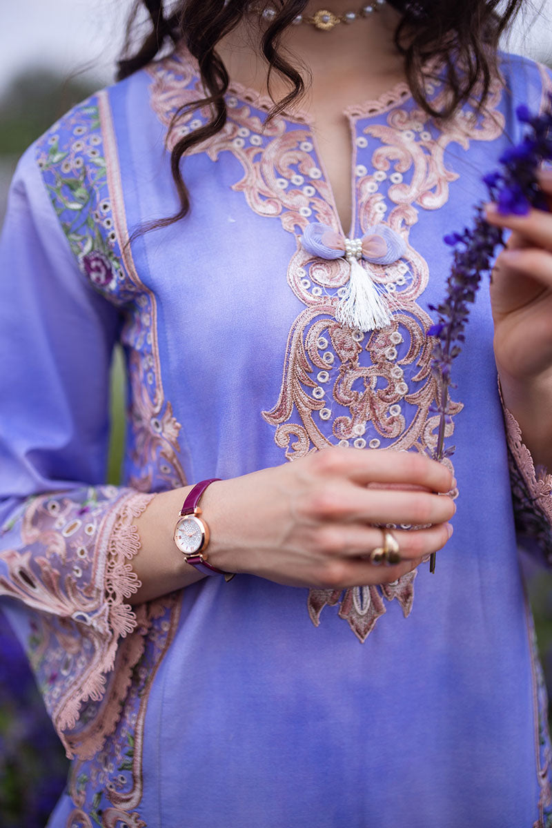 Mushq | Hemline The Secret Garden | PURPLE EMPEROR - Waniyas