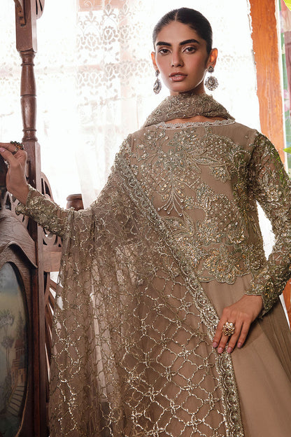 Mushq | Irha Kalidaar Chiffon Pret | HAZEL - Wedding Dress - Maria Faisal