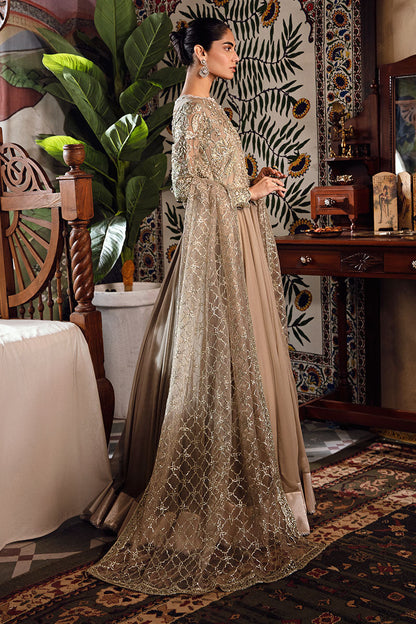 Mushq | Irha Kalidaar Chiffon Pret | HAZEL - Wedding Dress - Maria Faisal