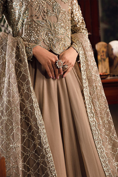 Mushq | Irha Kalidaar Chiffon Pret | HAZEL - Wedding Dress - Maria Faisal