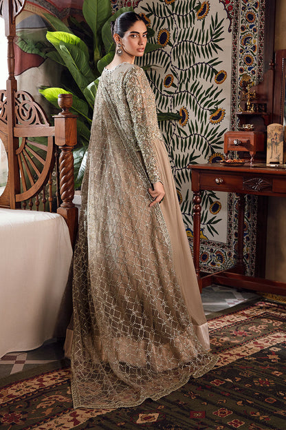 Mushq | Irha Kalidaar Chiffon Pret | HAZEL - Wedding Dress - Maria Faisal
