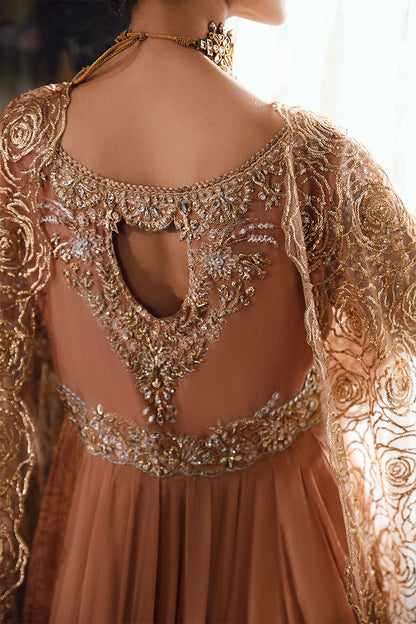 Mushq | Irha Kalidaar Chiffon Pret | CIEL - Wedding Dress - Maria Faisal