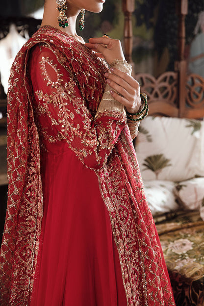 Mushq | Irha Kalidaar Chiffon Pret | MALIAH - Wedding Dress - Maria Faisal