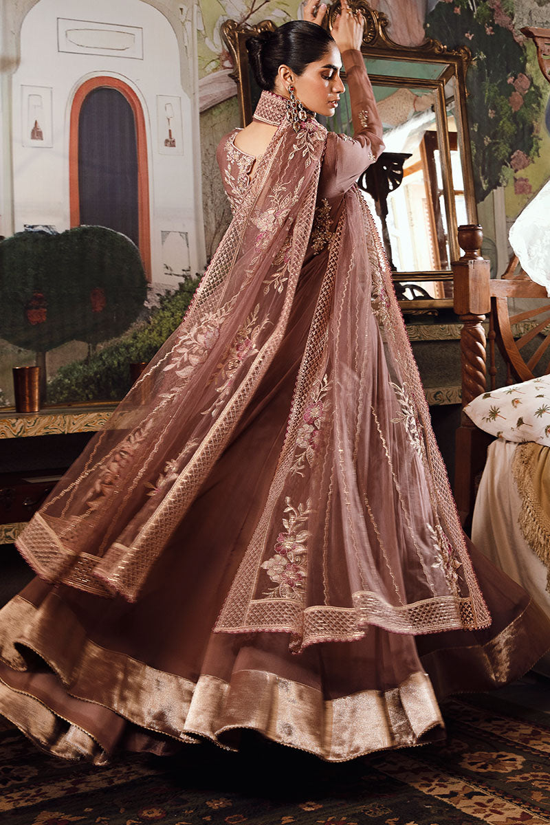 Mushq | Irha Kalidaar Chiffon Pret | ZEYA - Wedding Dress - Maria Faisal