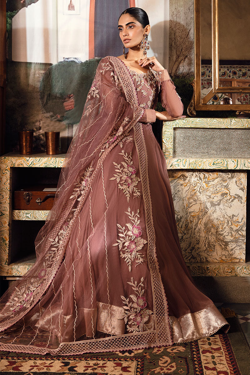 Mushq | Irha Kalidaar Chiffon Pret | ZEYA - Wedding Dress - Maria Faisal