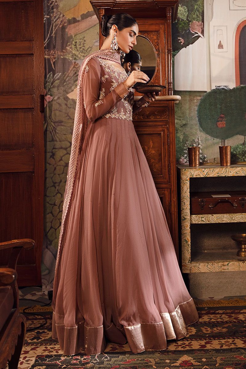 Mushq | Irha Kalidaar Chiffon Pret | ZEYA - Wedding Dress - Maria Faisal