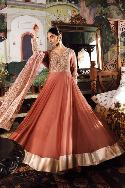 Mushq | Irha Kalidaar Chiffon Pret | AYLA - Wedding Dress - Maria Faisal