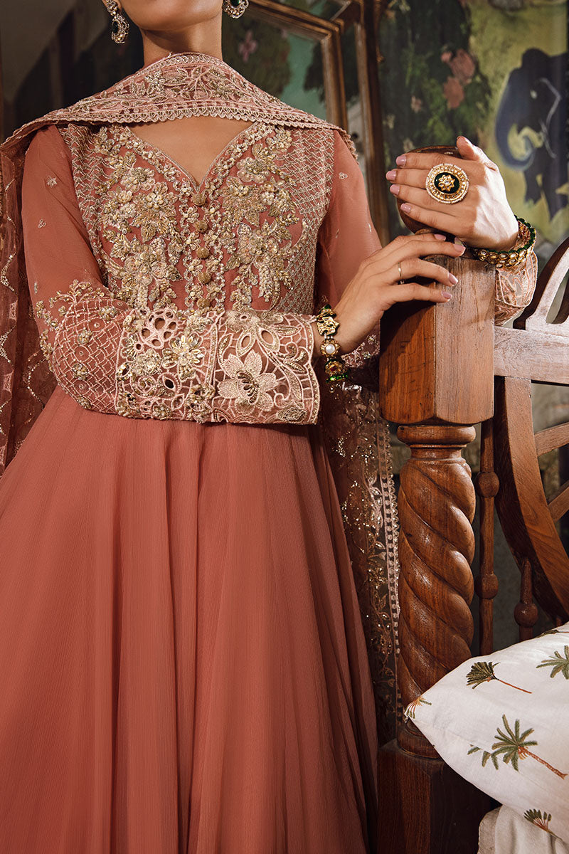 Mushq | Irha Kalidaar Chiffon Pret | AYLA - Wedding Dress - Maria Faisal