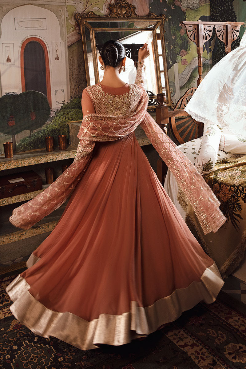 Mushq | Irha Kalidaar Chiffon Pret | AYLA - Wedding Dress - Maria Faisal