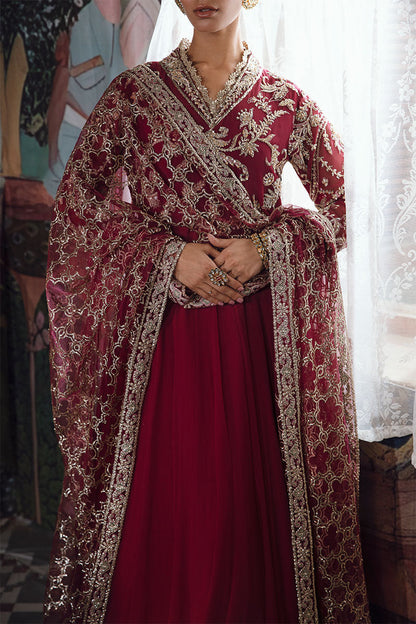 Mushq | Irha Kalidaar Chiffon Pret | NYRA - Wedding Dress - Maria Faisal