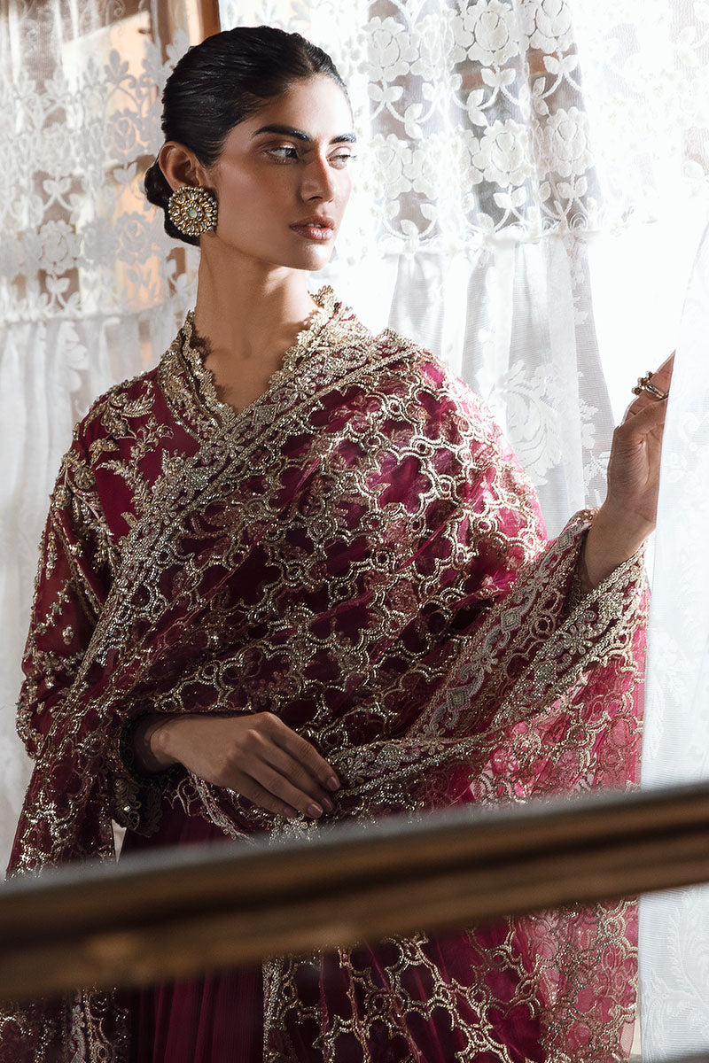 Mushq | Irha Kalidaar Chiffon Pret | NYRA - Wedding Dress - Maria Faisal