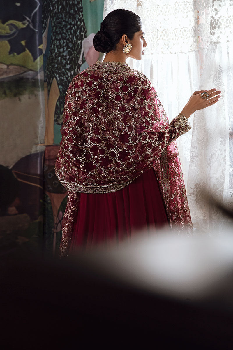 Mushq | Irha Kalidaar Chiffon Pret | NYRA - Wedding Dress - Maria Faisal