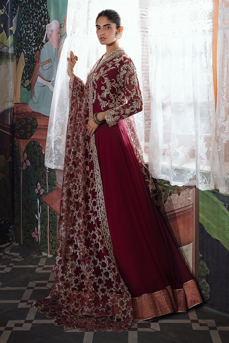 Mushq | Irha Kalidaar Chiffon Pret | NYRA - Wedding Dress - Maria Faisal