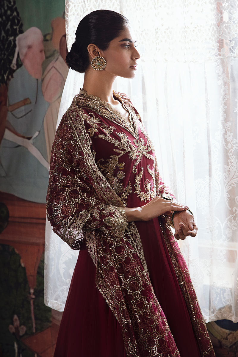 Mushq | Irha Kalidaar Chiffon Pret | NYRA - Wedding Dress - Maria Faisal