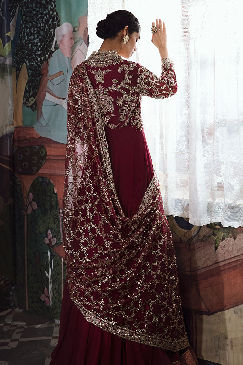 Mushq | Irha Kalidaar Chiffon Pret | NYRA - Wedding Dress - Maria Faisal