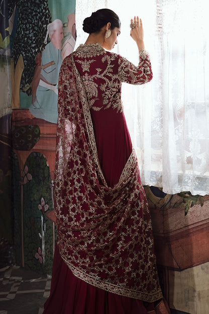 Mushq | Irha Kalidaar Chiffon Pret | NYRA - Wedding Dress - Maria Faisal