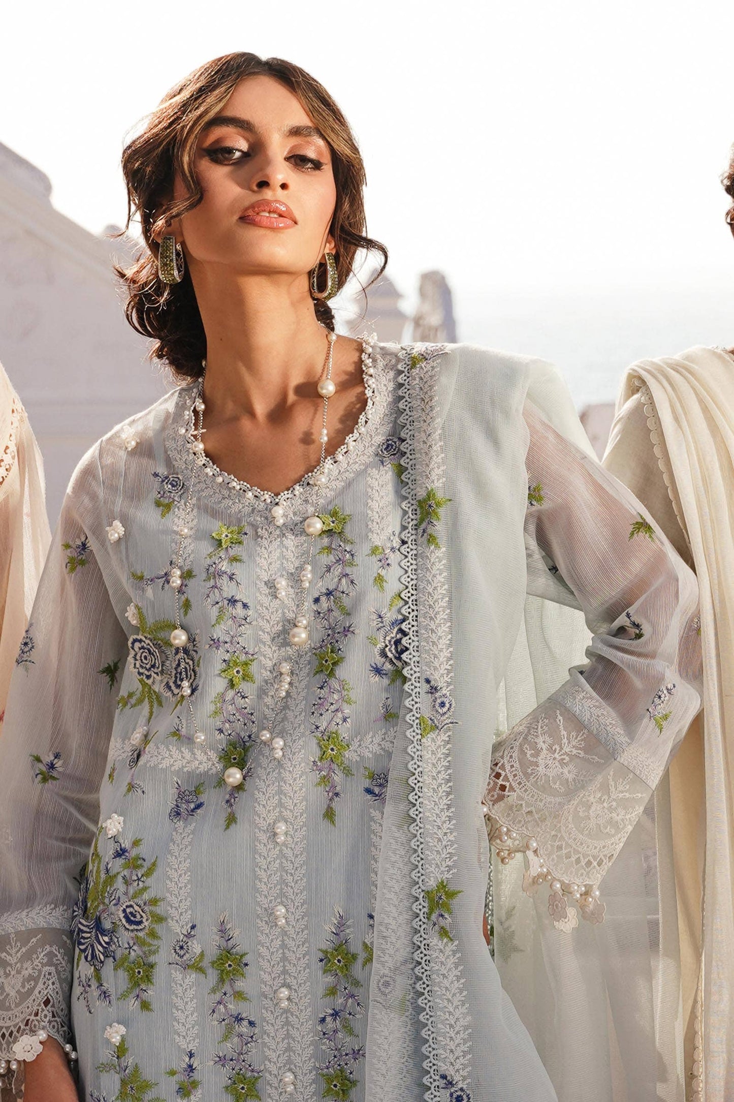 Sana Safinaz | Muzlin Spring 24 | M241-001B-CX - Ladies Clothes - Maria Faisal