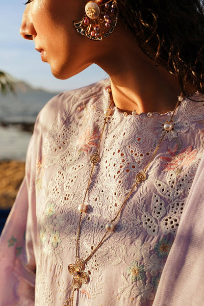 Sana Safinaz | Muzlin Spring 24 | M241-009B-DF - Ladies Clothes - Maria Faisal