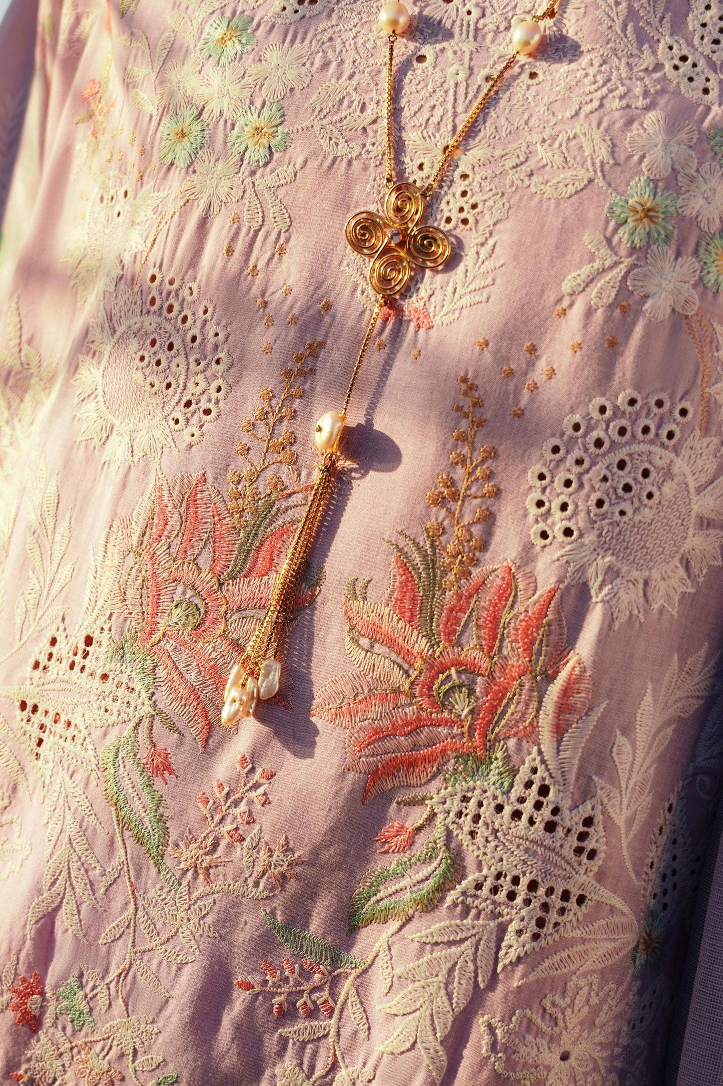 Sana Safinaz | Muzlin Spring 24 | M241-009B-DF - Ladies Clothes - Maria Faisal