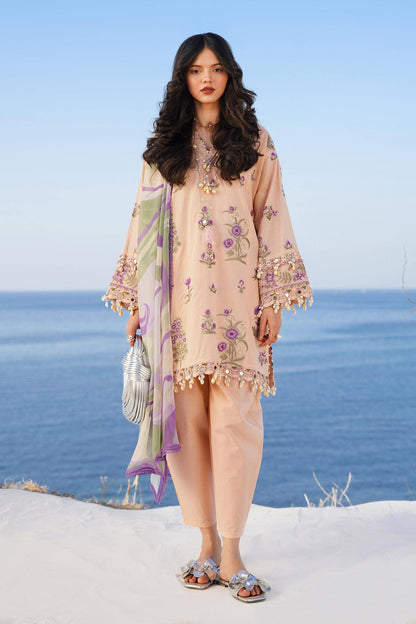 Sana Safinaz | Muzlin Spring 24 | M241-010B-CJ - Ladies Clothes - Maria Faisal