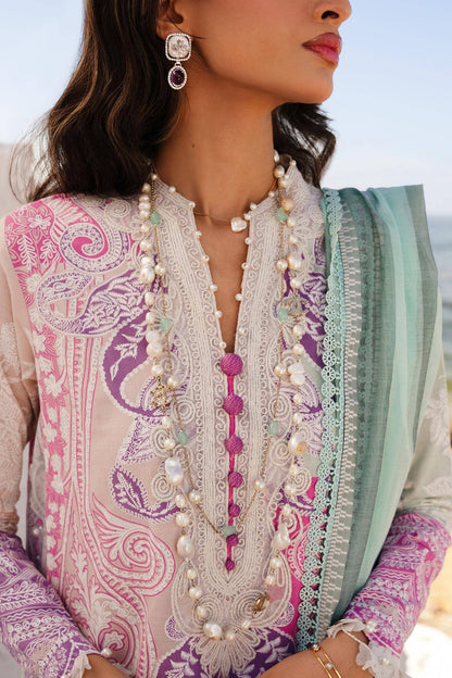 Sana Safinaz | Muzlin Spring 24 | M241-015B-DG - Ladies Clothes - Maria Faisal