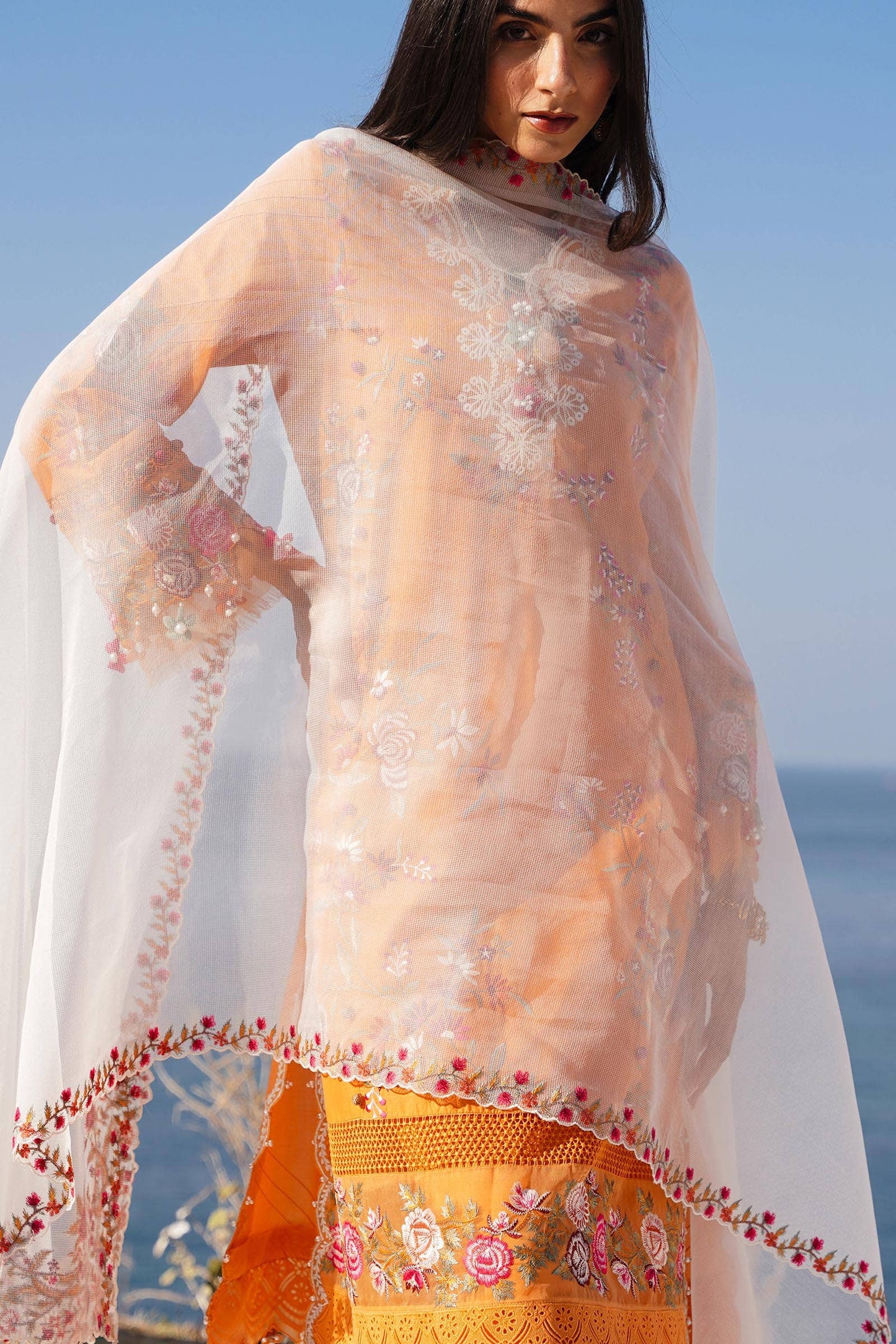Sana Safinaz | Muzlin Spring 24 | M241-002B-CX - Ladies Clothes - Maria Faisal