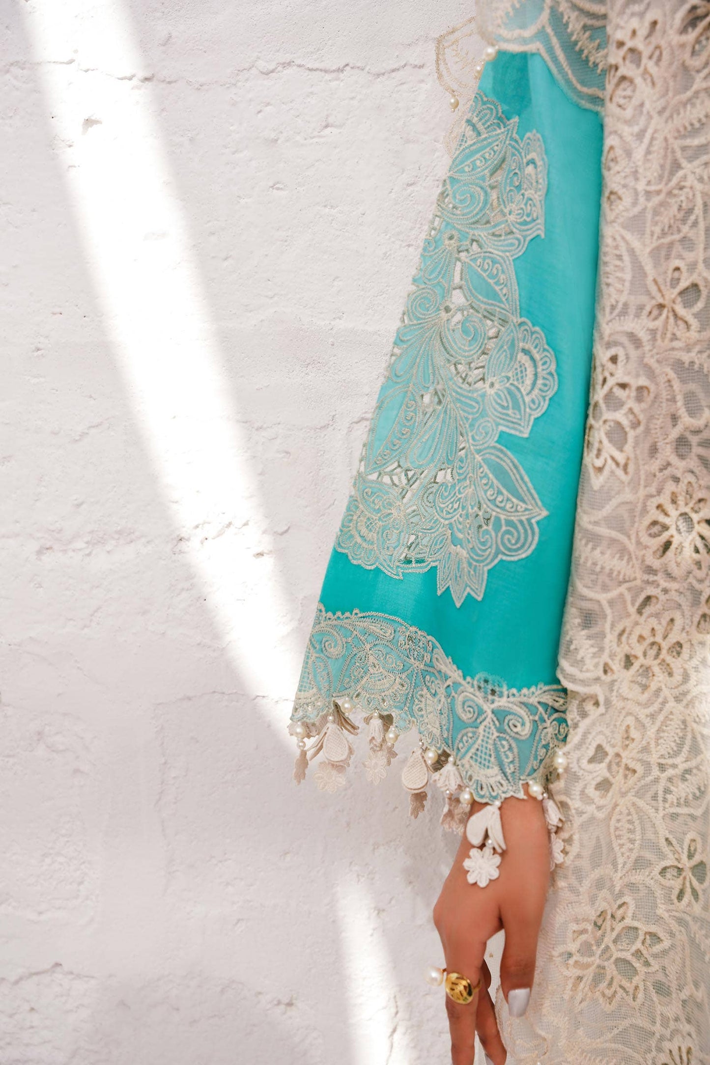 Sana Safinaz | Muzlin Spring 24 | M241-017B-CW - Ladies Clothes - Maria Faisal