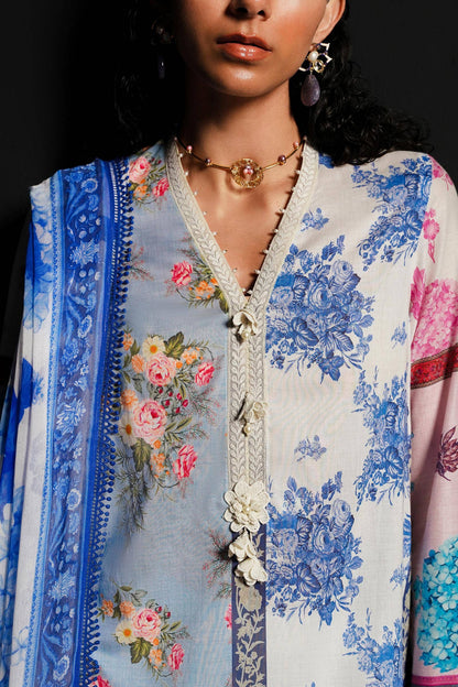 Sana Safinaz | Muzlin Spring 24 | M241-003A-CI - Ladies Clothes - Maria Faisal